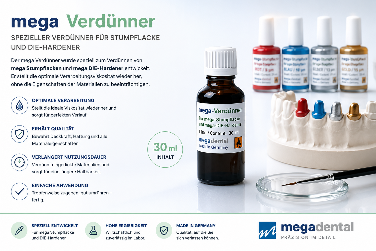 mega Verdünner 30 ml Flasche