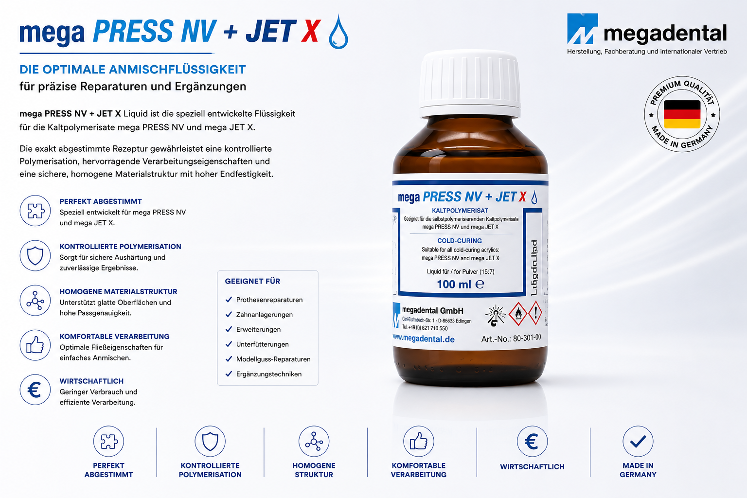 mega PRESS NV + JET X Liquid