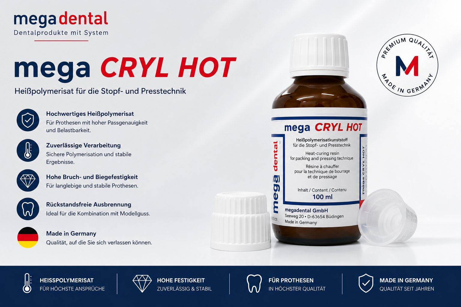 mega CRYL HOT Liquid