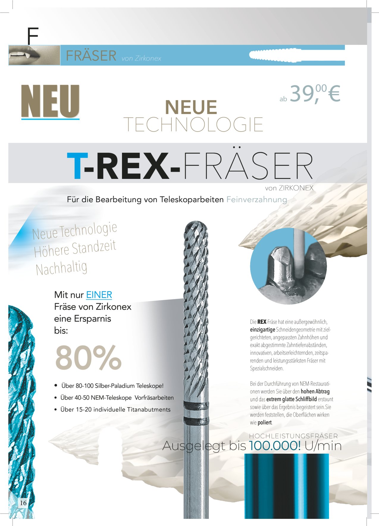 T-REX-Teleskopfräser