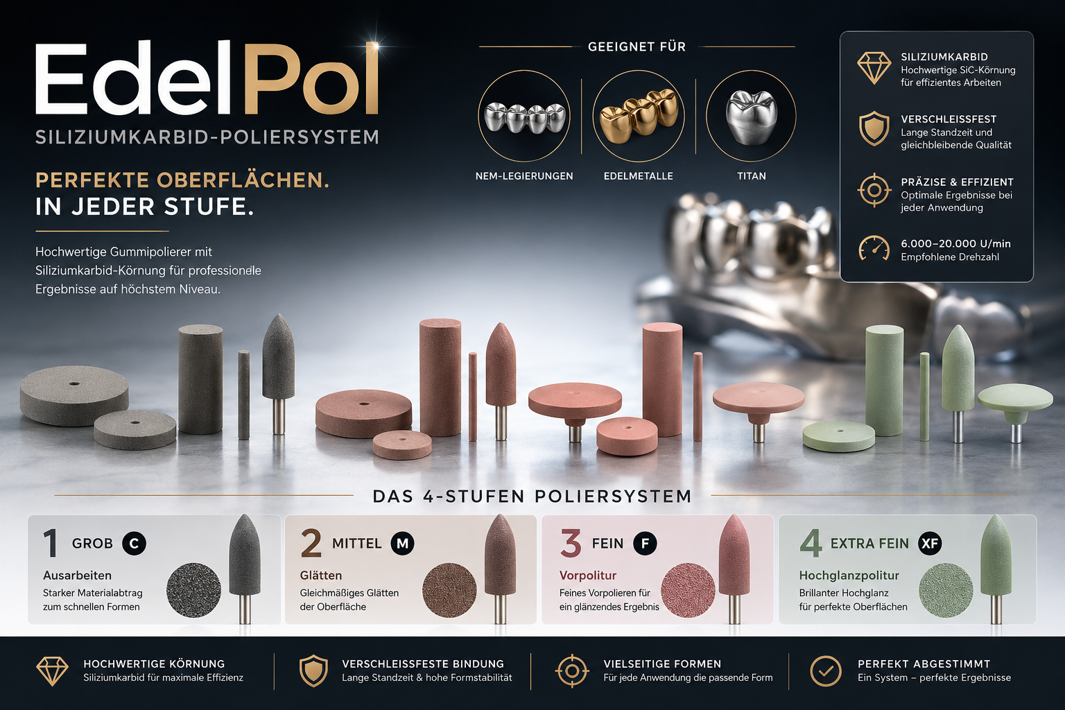 Edel Pol Gummipollierer