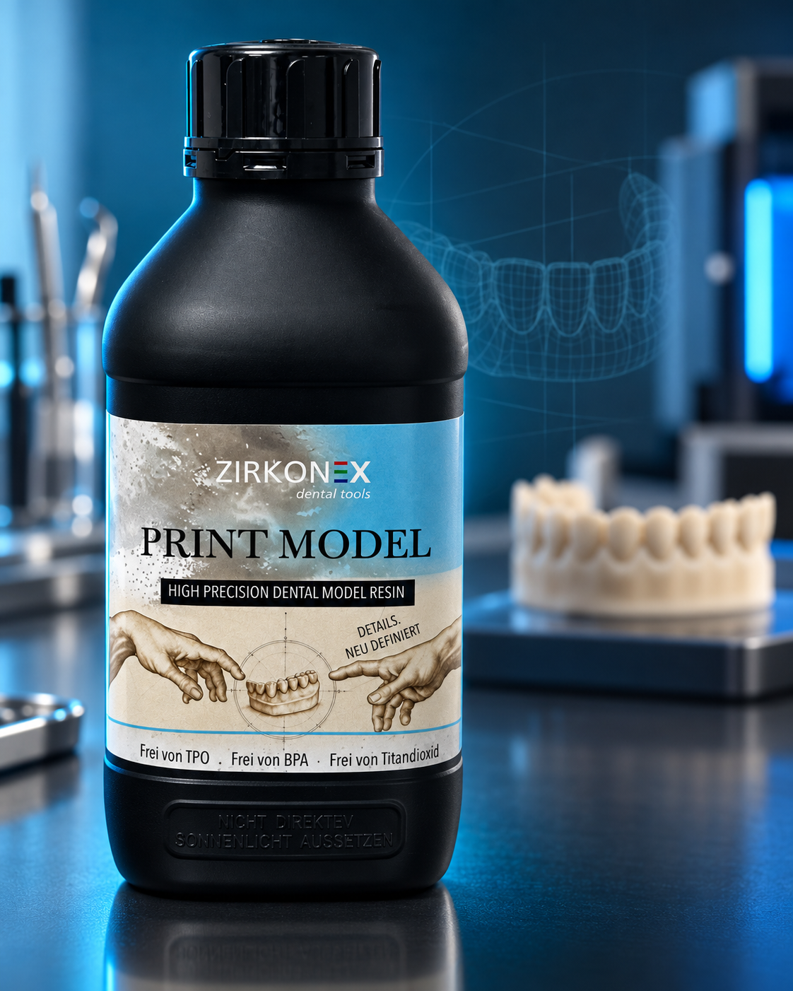 Zirkonex Print Model – High Precision Dental Model Resin