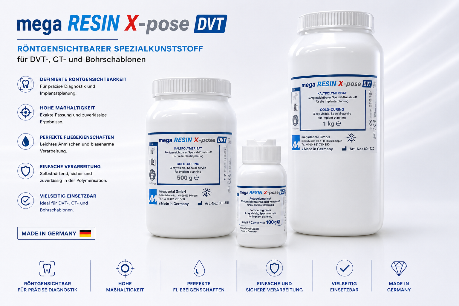 mega RESIN X-pose DVT