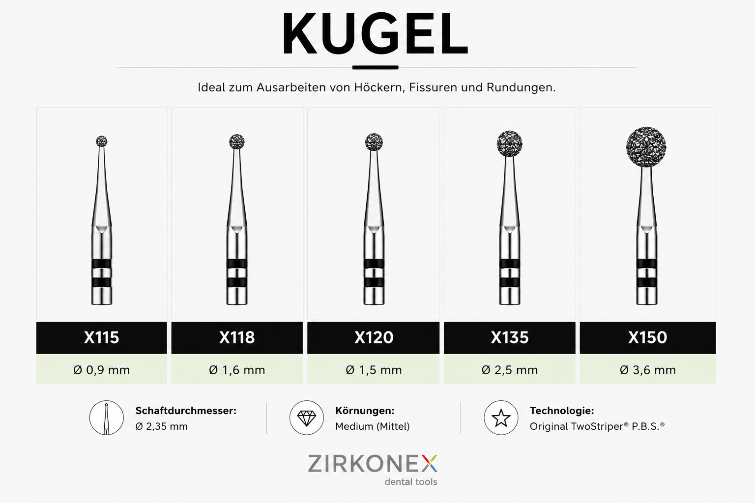 Two Striper Kegel Umgekehrt HP Kopie