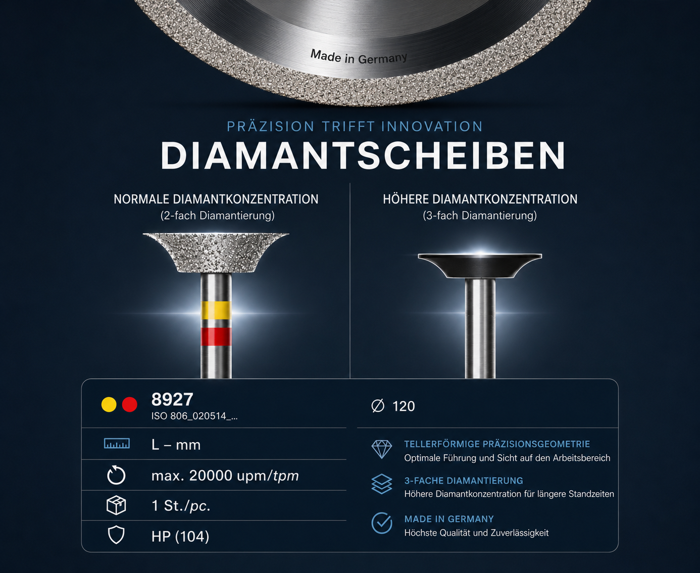 Spezil Diamantscheibe