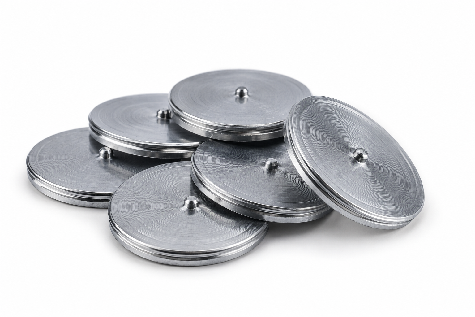 Haftplatten gerändelt  ⌀ 25x3mm